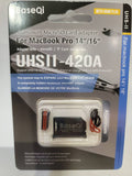 BaseQi 420A MicroSD adapter for Macbook pro M1 2021 / M2 2022 / M3 2023 / M4 2024 14" & 16"