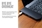 MacDock USB Type-C Hub with BaseQi Ninja Stealth SD Slot